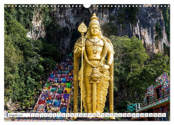 Produktbild: Kuala Lumpur einfach liebenswert (Wandkalender 2026 DIN A3 quer), CALVENDO Monatskalender