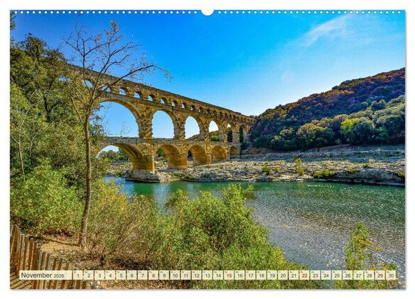 Produktbild: Faszination Frankreich (Wandkalender 2026 DIN A2 quer), CALVENDO Monatskalender