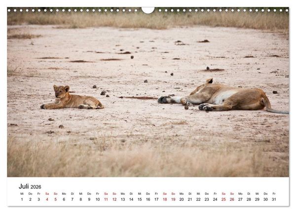 Produktbild: Sambia und der Sambesi (Wandkalender 2026 DIN A3 quer), CALVENDO Monatskalender