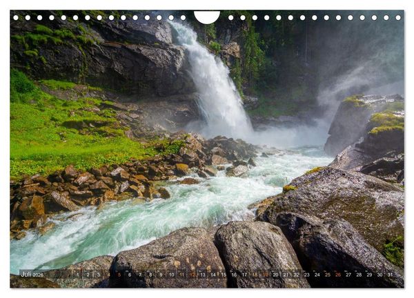 Produktbild: Malerische Alpen - Fesselnde Landschaften (Wandkalender 2026 DIN A4 quer), CALVENDO Monatskalender