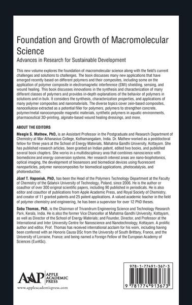 Produktbild: Foundation and Growth of Macromolecular Science