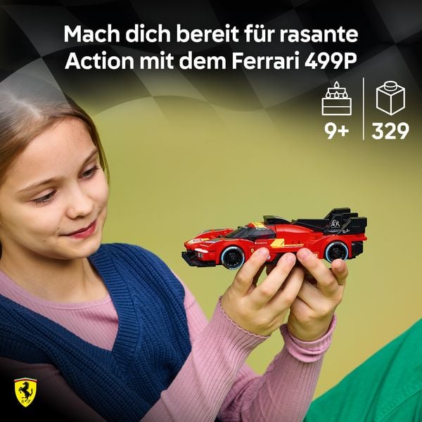 Produktbild: LEGO Speed Champions 77261 Ferrari 499P, Formel 1 Fanartikel