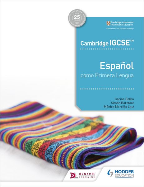 Produktbild: Cambridge IGCSE(TM) Espa&ntilde;ol como Primera Lengua Libro del Alumno