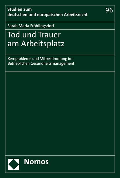 Produktbild: Tod und Trauer am Arbeitsplatz