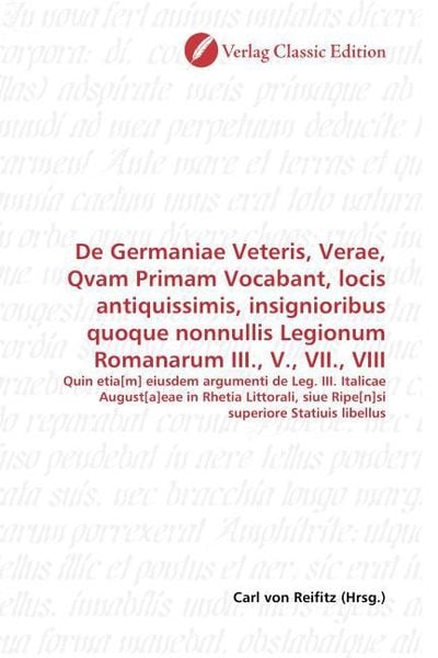 Produktbild: Germaniae Veteris, Verae, Qvam Primam Vocabant, locis antiqu