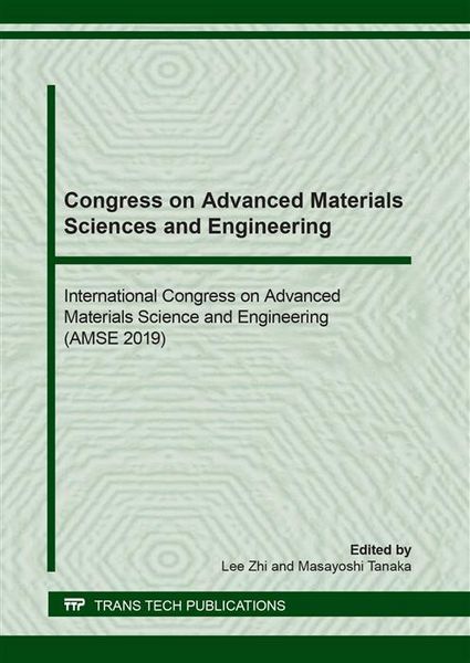Produktbild: Congress on Advanced Materials Sciences and Engineering