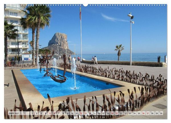 Produktbild: Calpe - Erholung am Mittelmeer (hochwertiger Premium Wandkalender 2027 DIN A2 quer), Kunstdruck in Hochglanz