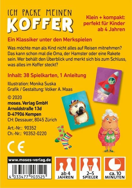 Produktbild: Ich packe meinen Koffer