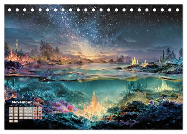 Produktbild: Below (Tischkalender 2027 DIN A5 quer), CALVENDO Monatskalender
