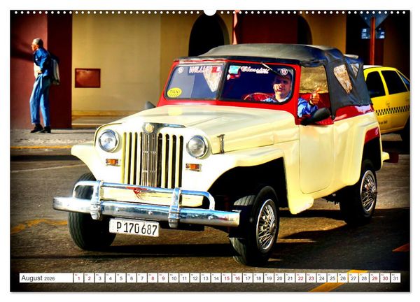 Produktbild: BEST OF JEEPSTER - Rarit&auml;t auf R&auml;dern (Wandkalender 2026 DIN A2 quer), CALVENDO Monatskalender