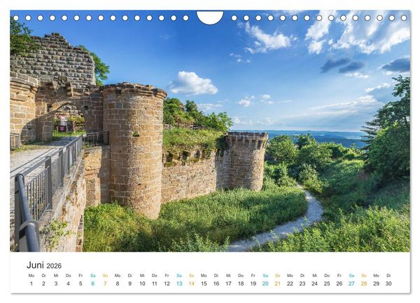 Produktbild: Ha&szlig;berge - Burgen und Burgruinen (Wandkalender 2026 DIN A4 quer), CALVENDO Monatskalender