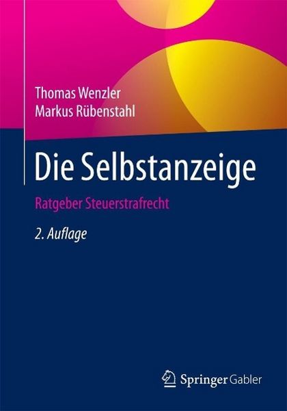 Produktbild: Die Selbstanzeige