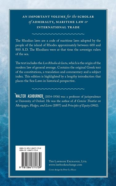 Produktbild: The Rhodian Sea-Law