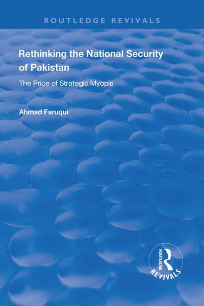 Produktbild: Rethinking the National Security of Pakistan