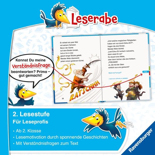 Produktbild: Leserabe 2. Lesestufe - Ninjageschichten