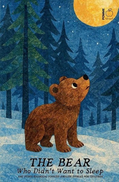 Produktbild: The Bear Who Didn't Want to Sleep And Other Bilingual Finnish-English Stories for Children