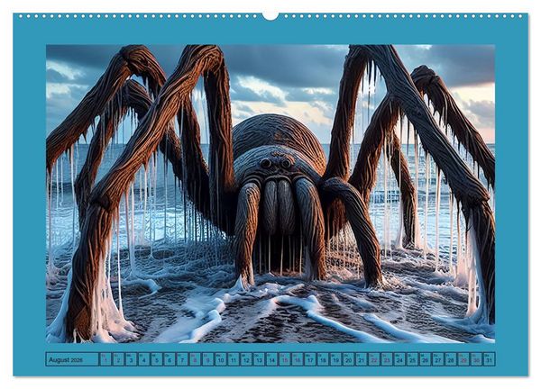 Produktbild: Im Reich der Riesenspinnen (Wandkalender 2026 DIN A2 quer), CALVENDO Monatskalender
