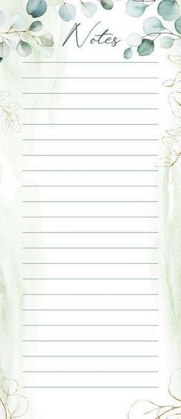 Produktbild: Eucalyptus Magnetic List Pad
