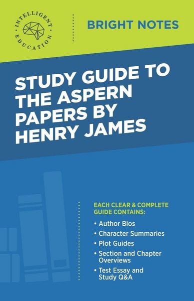 Produktbild: Study Guide to The Aspern Papers by Henry James