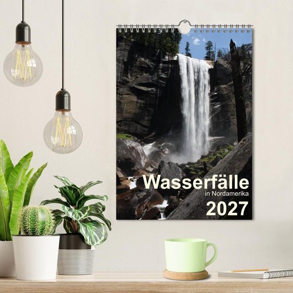 Produktbild: Wasserf&auml;lle in Nordamerika 2027 (Wandkalender 2027 DIN A4 hoch), CALVENDO Monatskalender