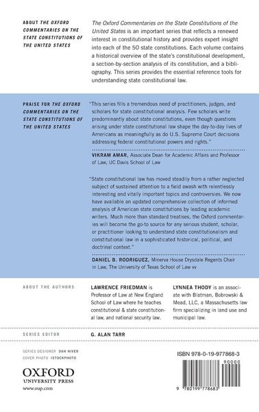Produktbild: The Massachusetts State Constitution