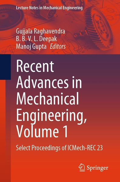 Produktbild: Recent Advances in Mechanical Engineering, Volume 1