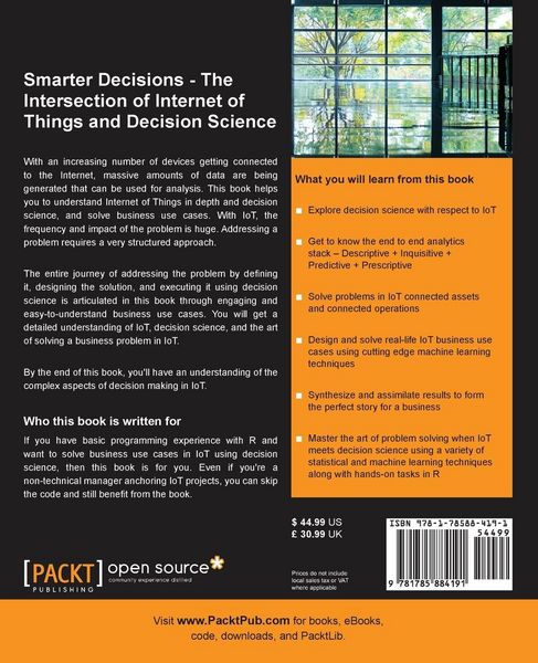Produktbild: Smarter Decisions - The Intersection of Internet of Things and Decision Science