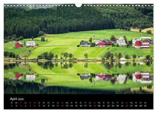 Produktbild: Norwegen - Unterwegs im Land der Berge, Trolle und Fjorde (Wandkalender 2026 DIN A3 quer), CALVENDO Monatskalender