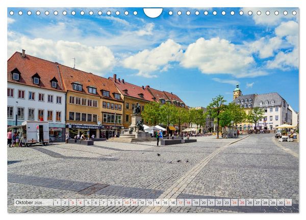 Produktbild: Schweinfurt Impressionen (Wandkalender 2026 DIN A4 quer), CALVENDO Monatskalender