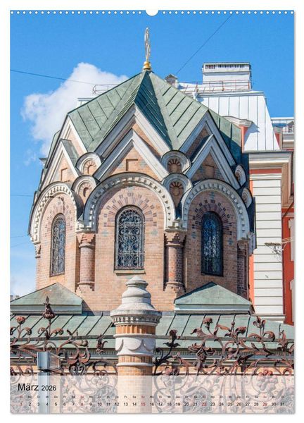 Produktbild: St. Petersburg - Russische Ostseemetropole (hochwertiger Premium Wandkalender 2026 DIN A2 hoch), Kunstdruck in Hochglanz