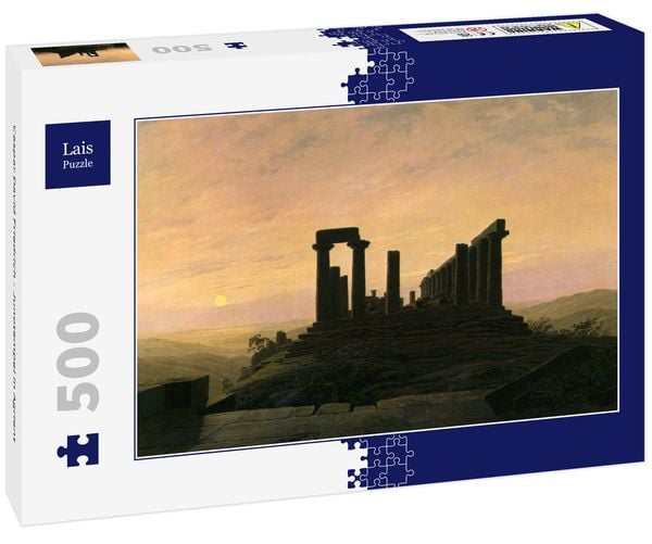 Produktbild: Lais Puzzle Caspar David Friedrich - Junotempel in Agrient 500 Teile