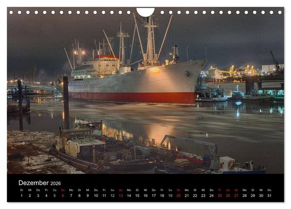 Produktbild: Hamburg (Wandkalender 2026 DIN A4 quer), CALVENDO Monatskalender