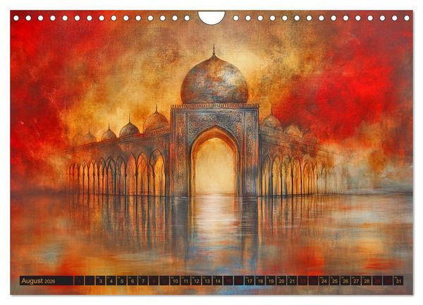 Produktbild: Visionen aus 1001 Nacht (Wandkalender 2026 DIN A4 quer), CALVENDO Monatskalender