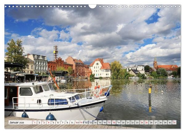 Produktbild: Brandenburg an der Havel - Ein Stadtspaziergang (Wandkalender 2026 DIN A3 quer), CALVENDO Monatskalender