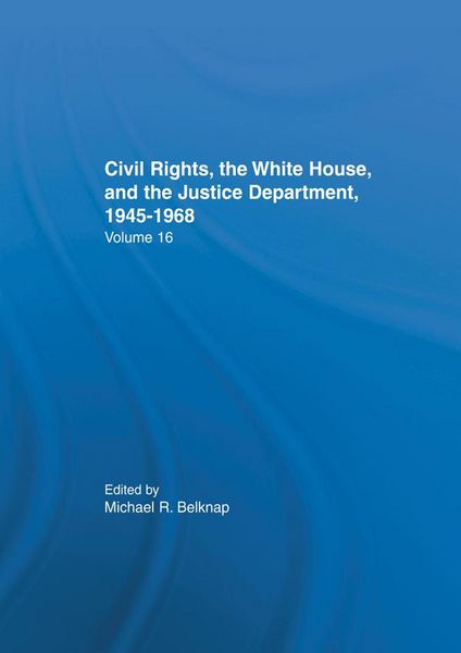 Produktbild: Justice Department Civil Rights Policies Prior to 1960