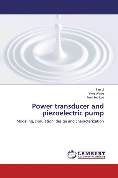 Produktbild: Power transducer and piezoelectric pump
