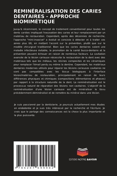 Produktbild: Remin&eacute;ralisation des Caries Dentaires - Approche Biomim&eacute;tique