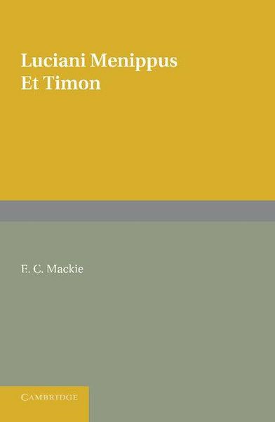 Produktbild: Menippus Et Timon