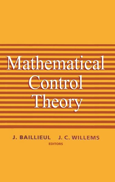 Produktbild: Mathematical Control Theory