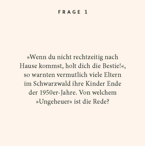 Produktbild: Schwarzwald-Quiz
