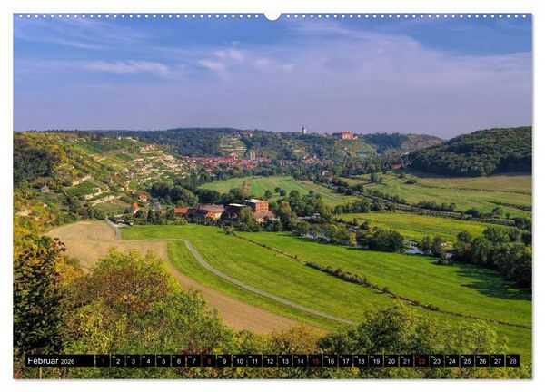 Produktbild: Freyburg - Die Perle im Unstruttal (hochwertiger Premium Wandkalender 2026 DIN A2 quer), Kunstdruck in Hochglanz
