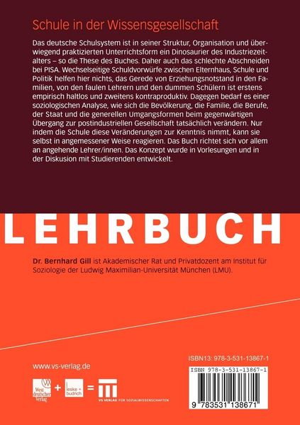 Produktbild: Schule in der Wissensgesellschaft