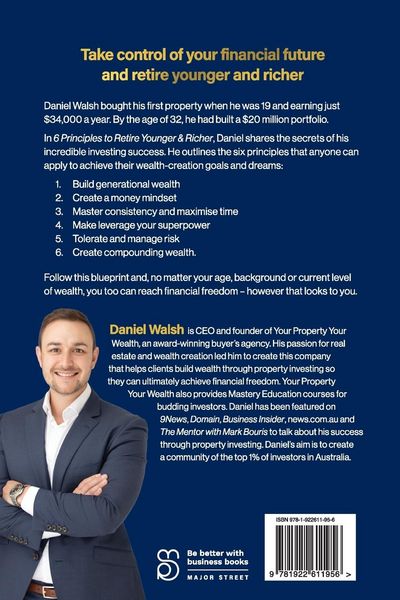 Produktbild: 6 Principles to Retire Younger & Richer