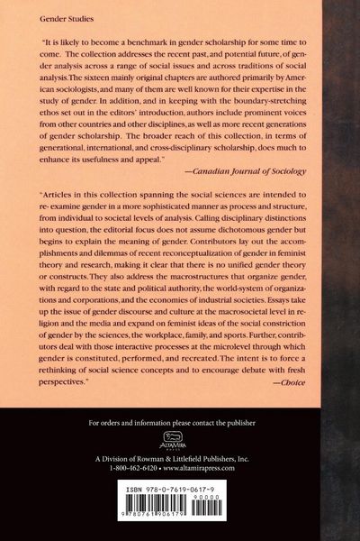 Produktbild: Revisioning Gender