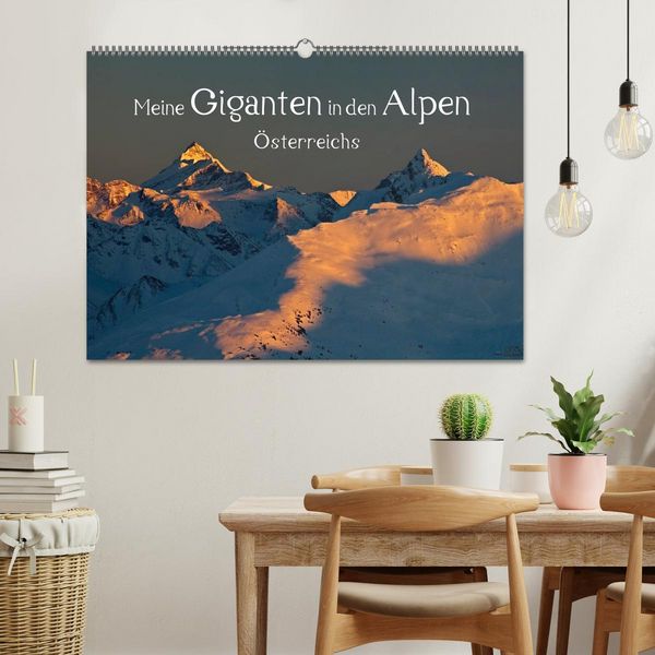 Produktbild: Meine Giganten in den Alpen &Ouml;sterreichs (Wandkalender 2026 DIN A2 quer), CALVENDO Monatskalender