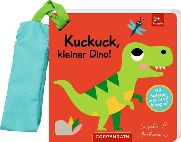Mein Filz-Fühlbuch für den Buggy: Kuckuck, kleiner Dino!, Gebundene Ausgabe von Ingela Arrhenius, Coppenrath, 9783649650775