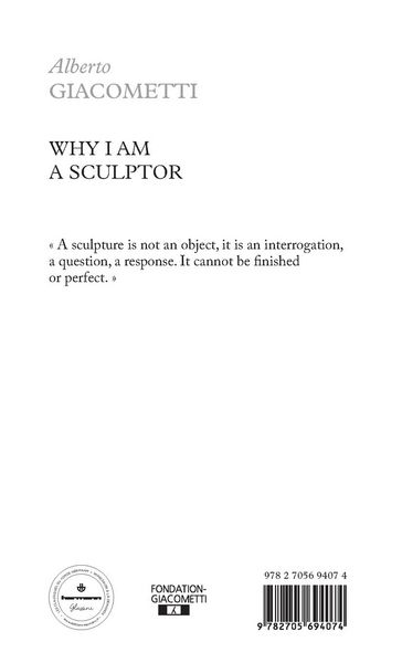 Produktbild: Why I am a sculptor