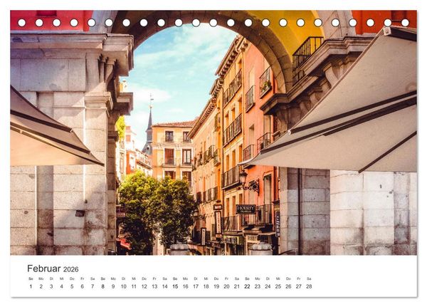 Produktbild: Spanien - ein Land zum Verlieben. (Tischkalender 2026 DIN A5 quer), CALVENDO Monatskalender