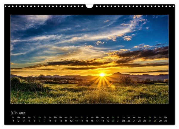 Produktbild: L'Auvergne est belle (Calendrier mural 2026 DIN A3 vertical), CALVENDO calendrier mensuel
