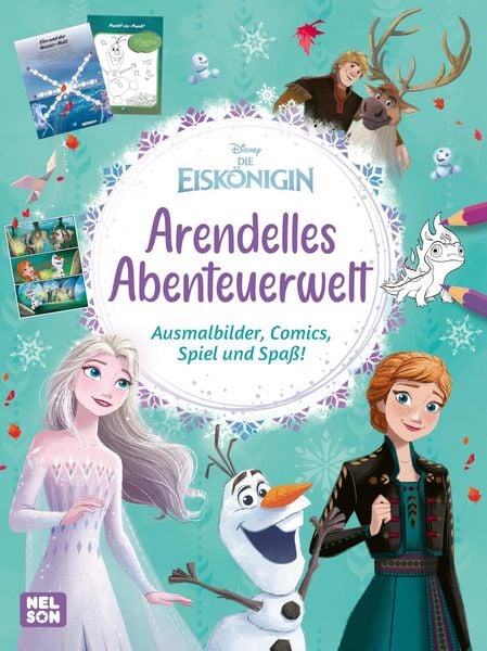 Disney Die Eiskönigin: Arendelles Abenteuerwelt, Taschenbuch von , Nelson, 978-3-8451-2949-5
